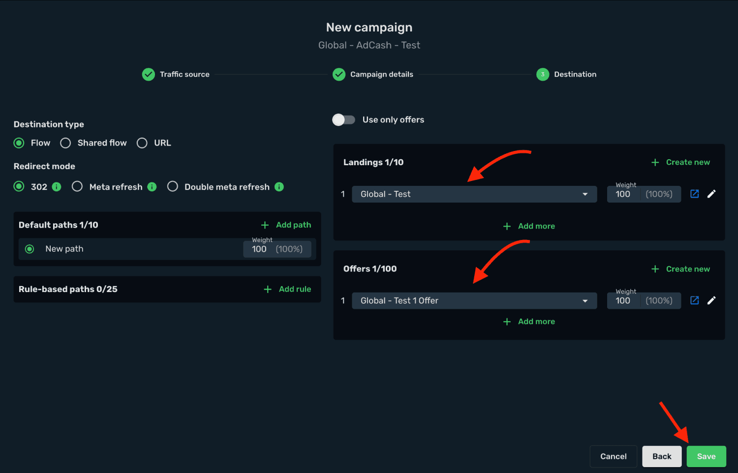 Create a campaign 3