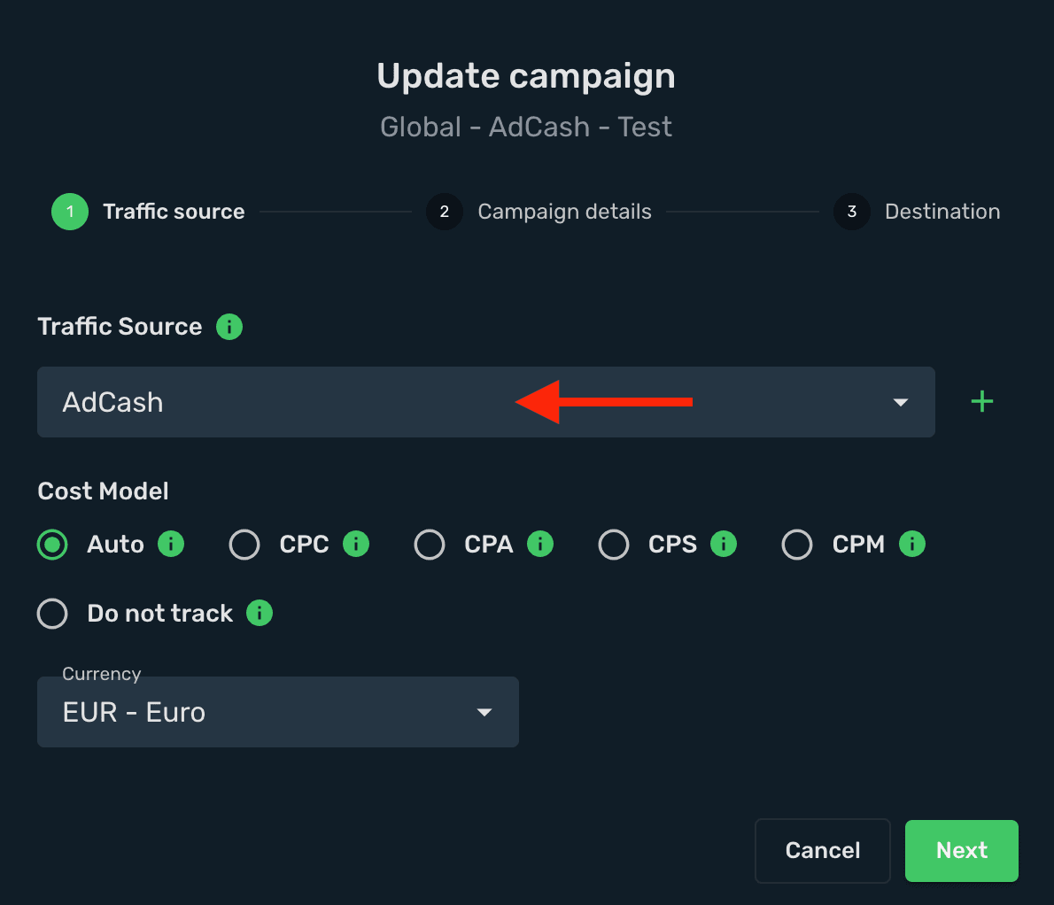 Create a campaign 1