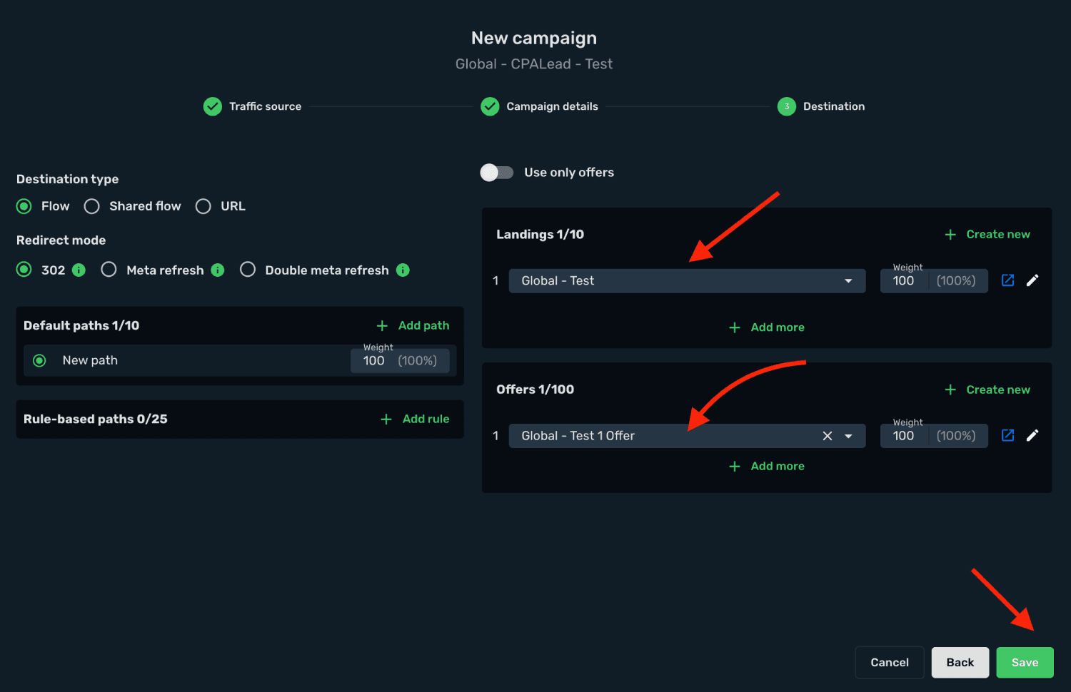Create a campaign 3