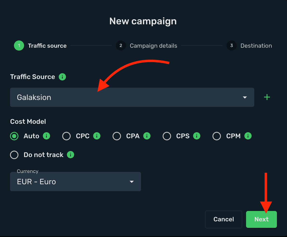 Create a campaign 1
