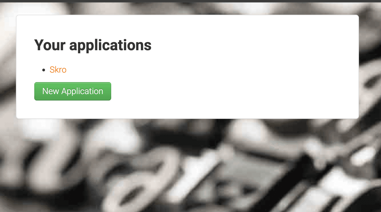Get Outbrain API token step 1