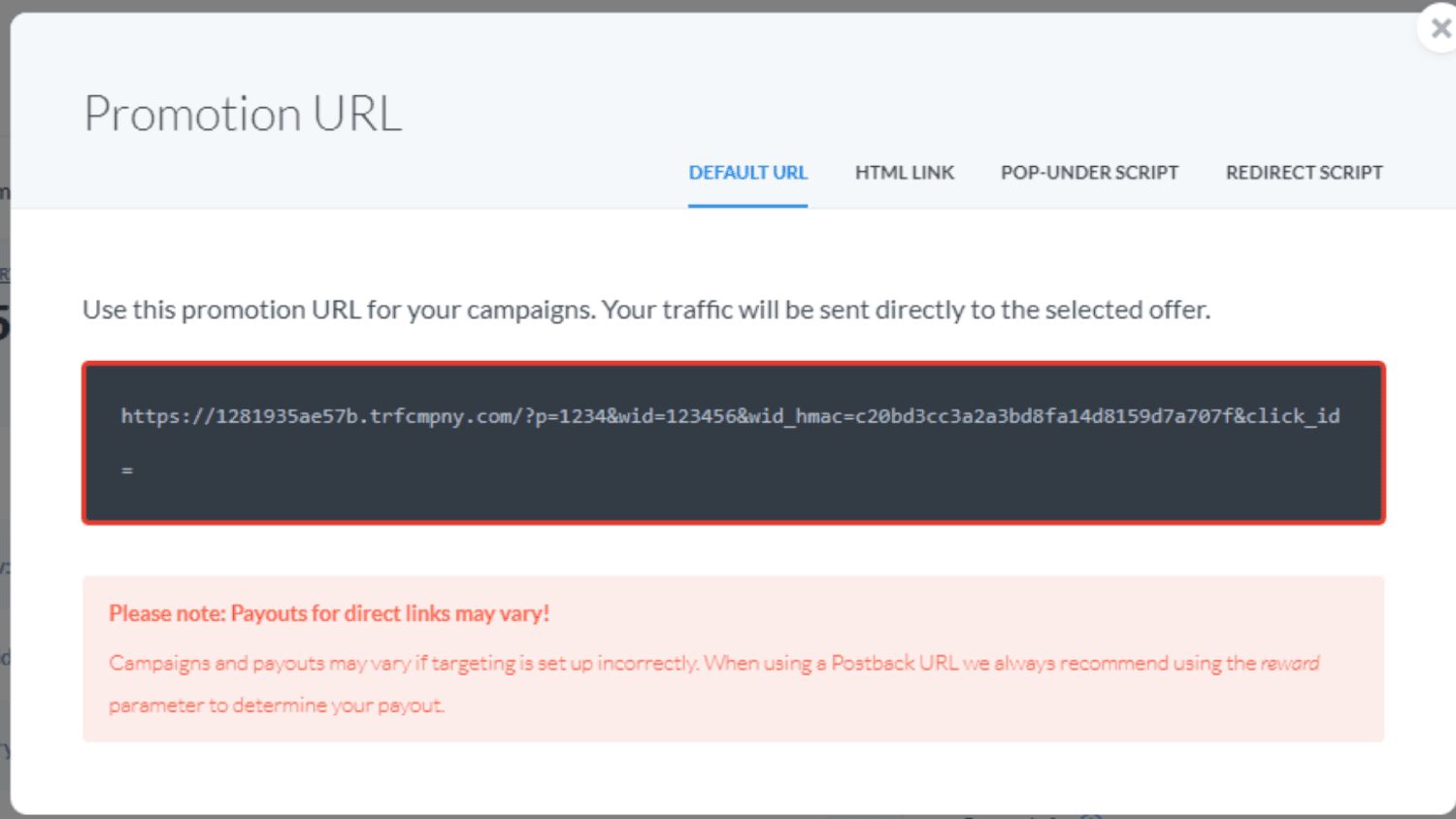 Get Traffic Company Offer URL link 5