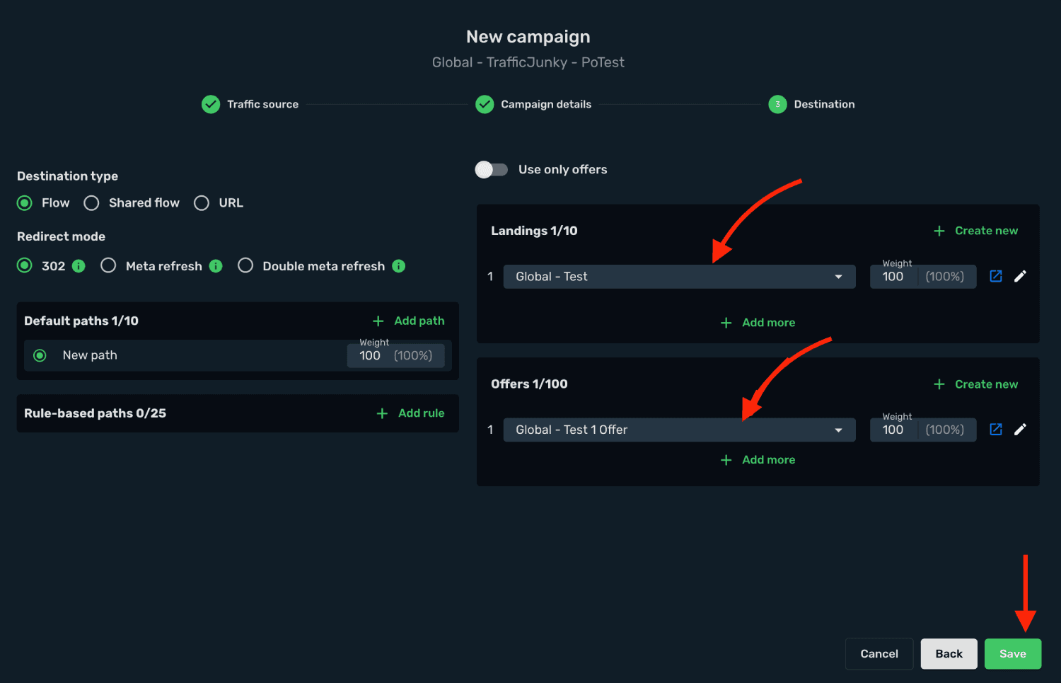 Create a campaign 3