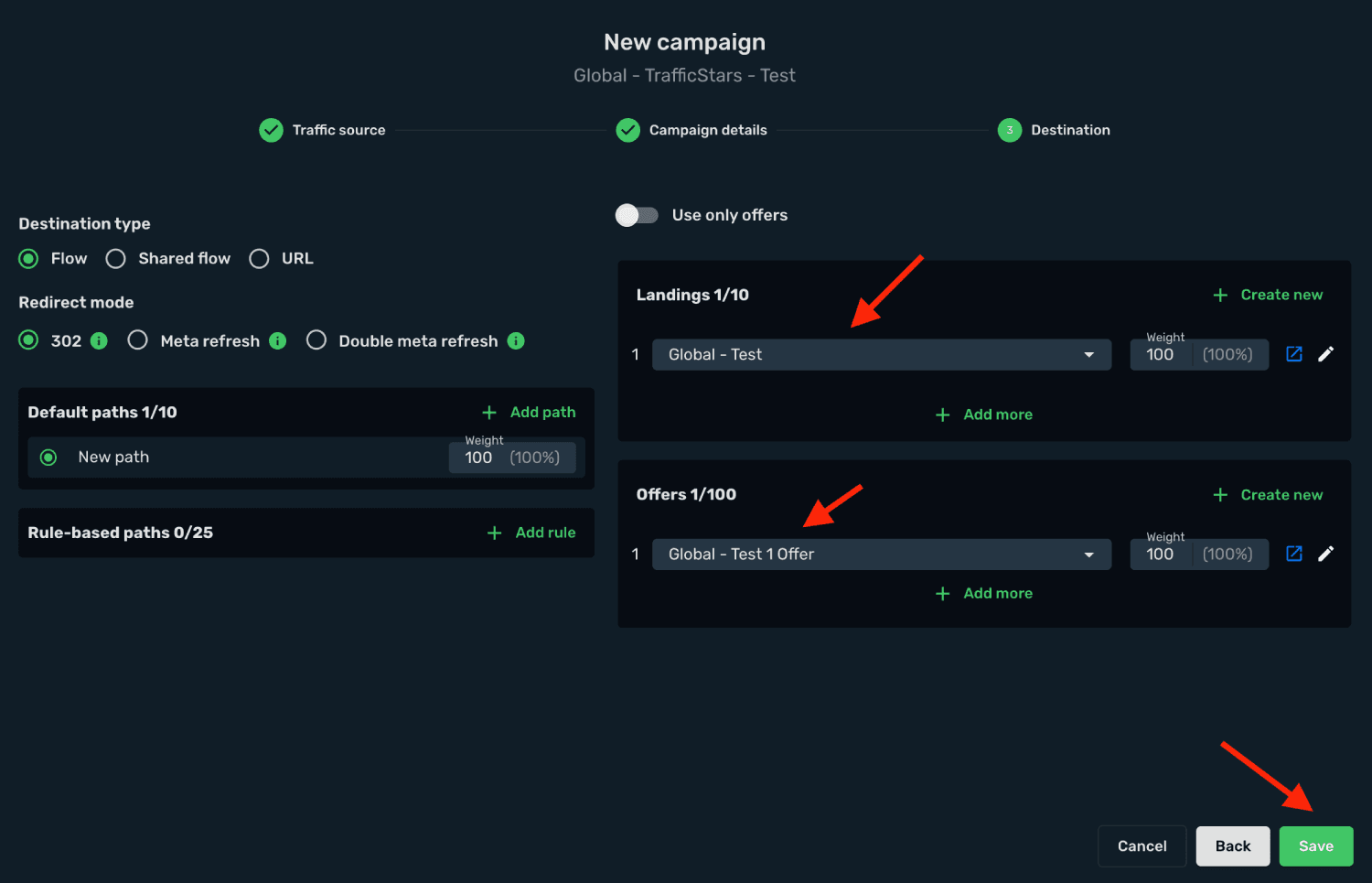 Create a campaign 3