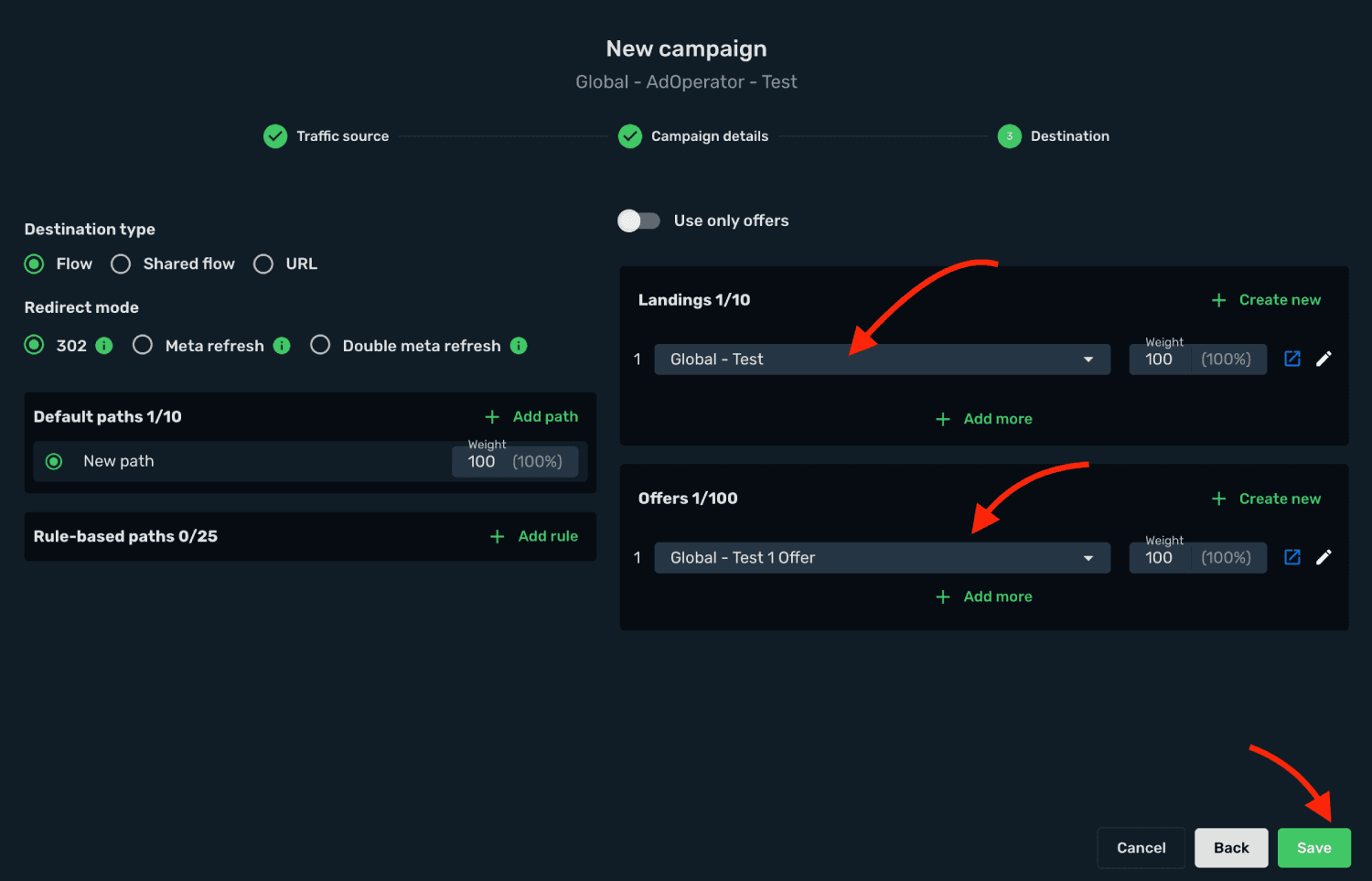 Create a campaign 3
