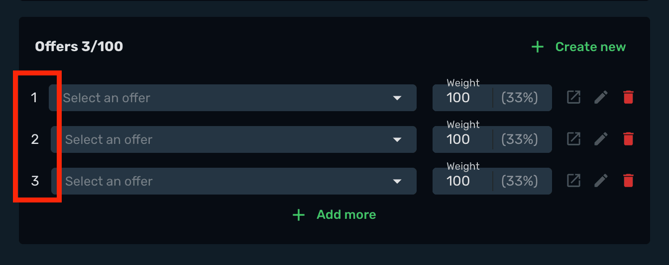 Mutli CTA setup