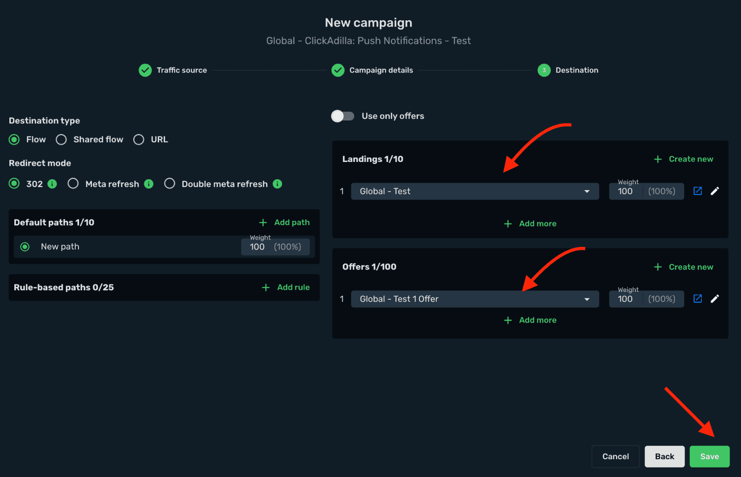 Create a campaign 3