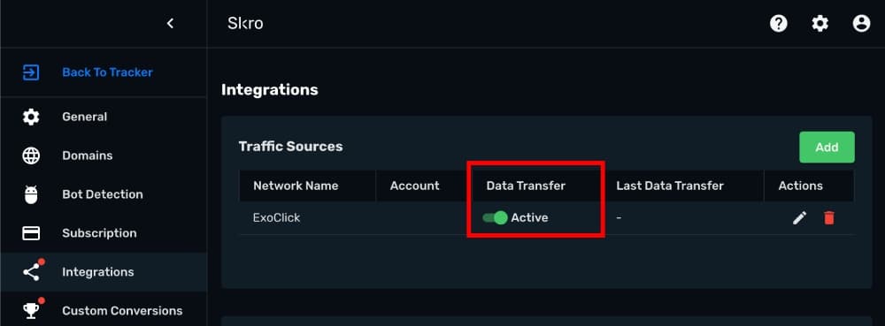 ExoClick Integration step 4