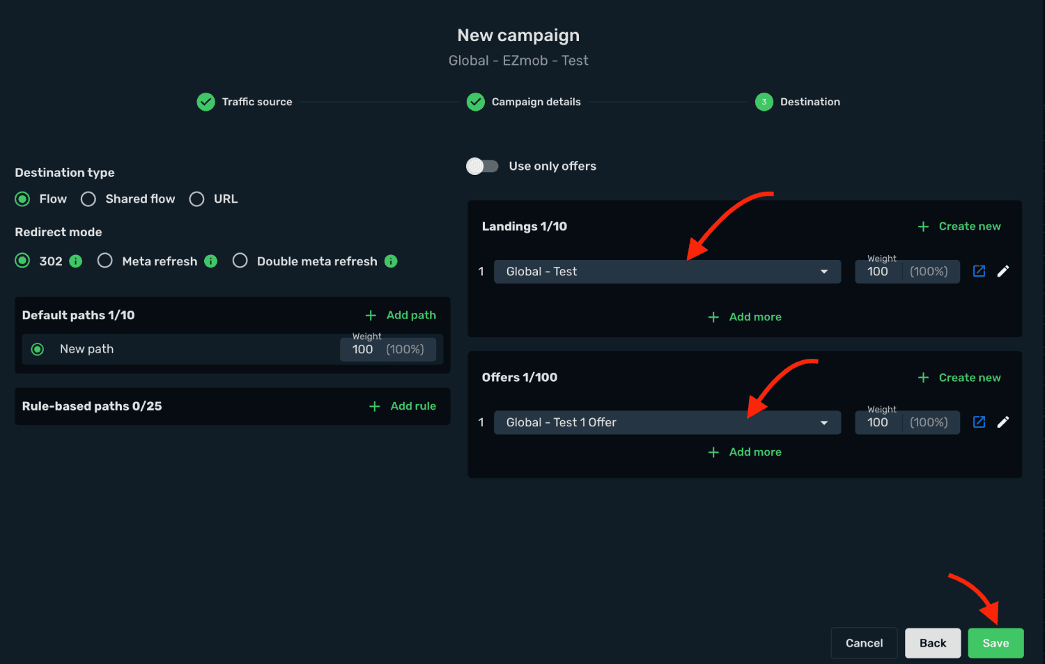 Create a campaign 3