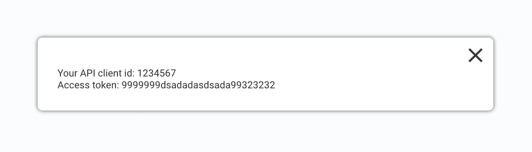 Get MGID API token