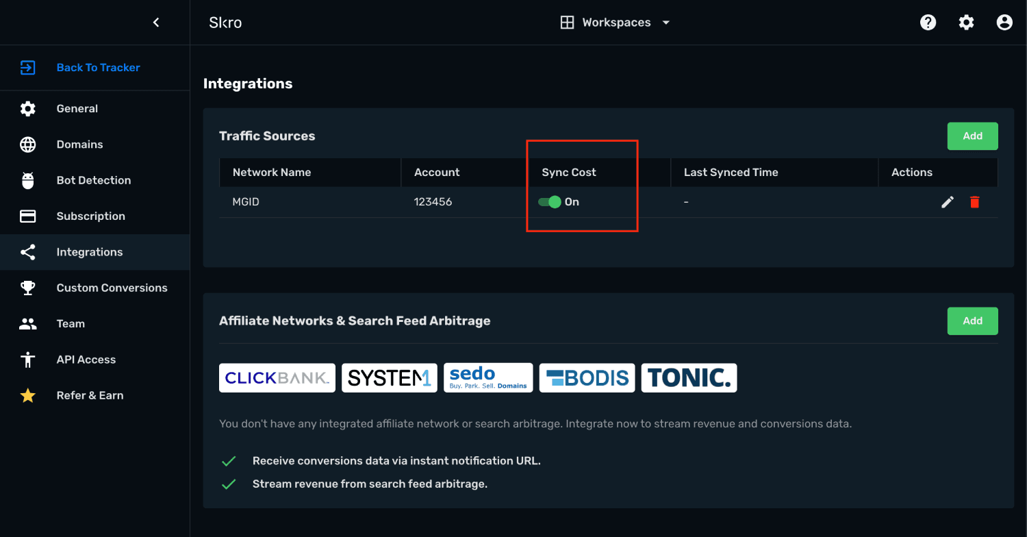 MGID Integration step 5
