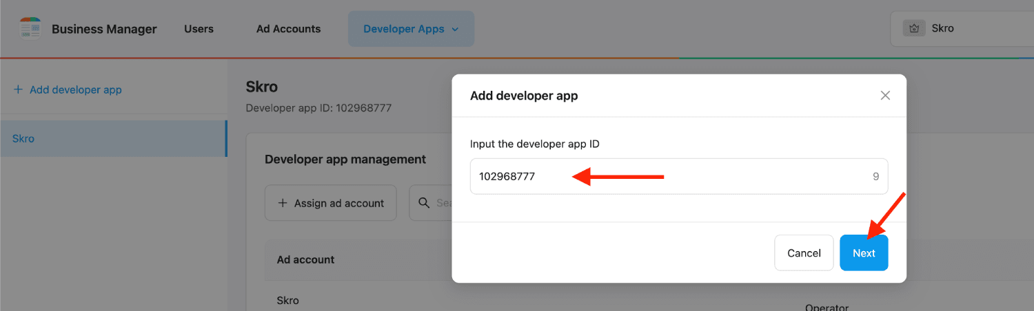 SmartNews Integration step 11
