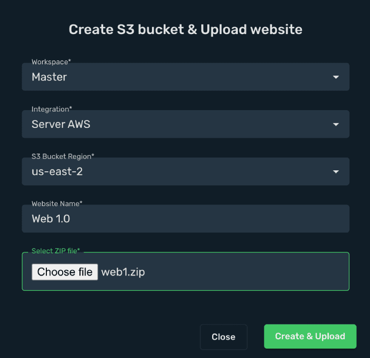 website bucket 2