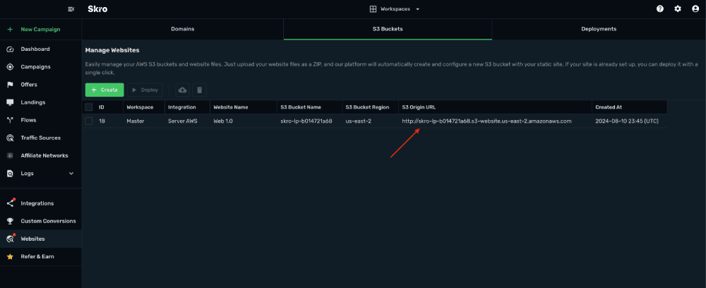website bucket 4