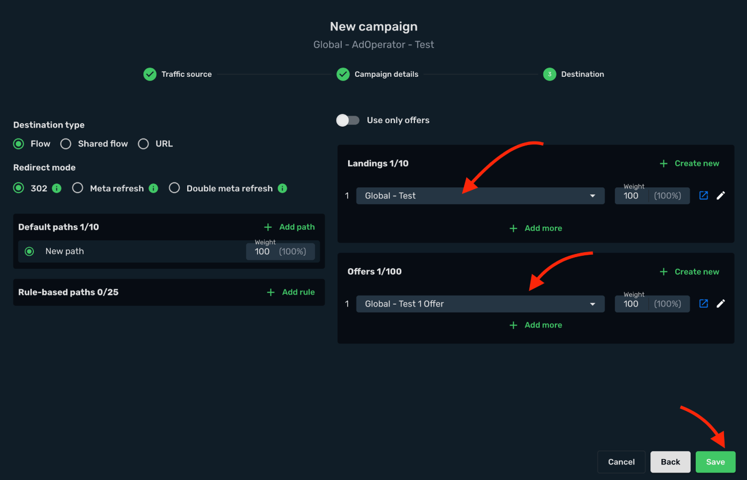 Create a campaign 3