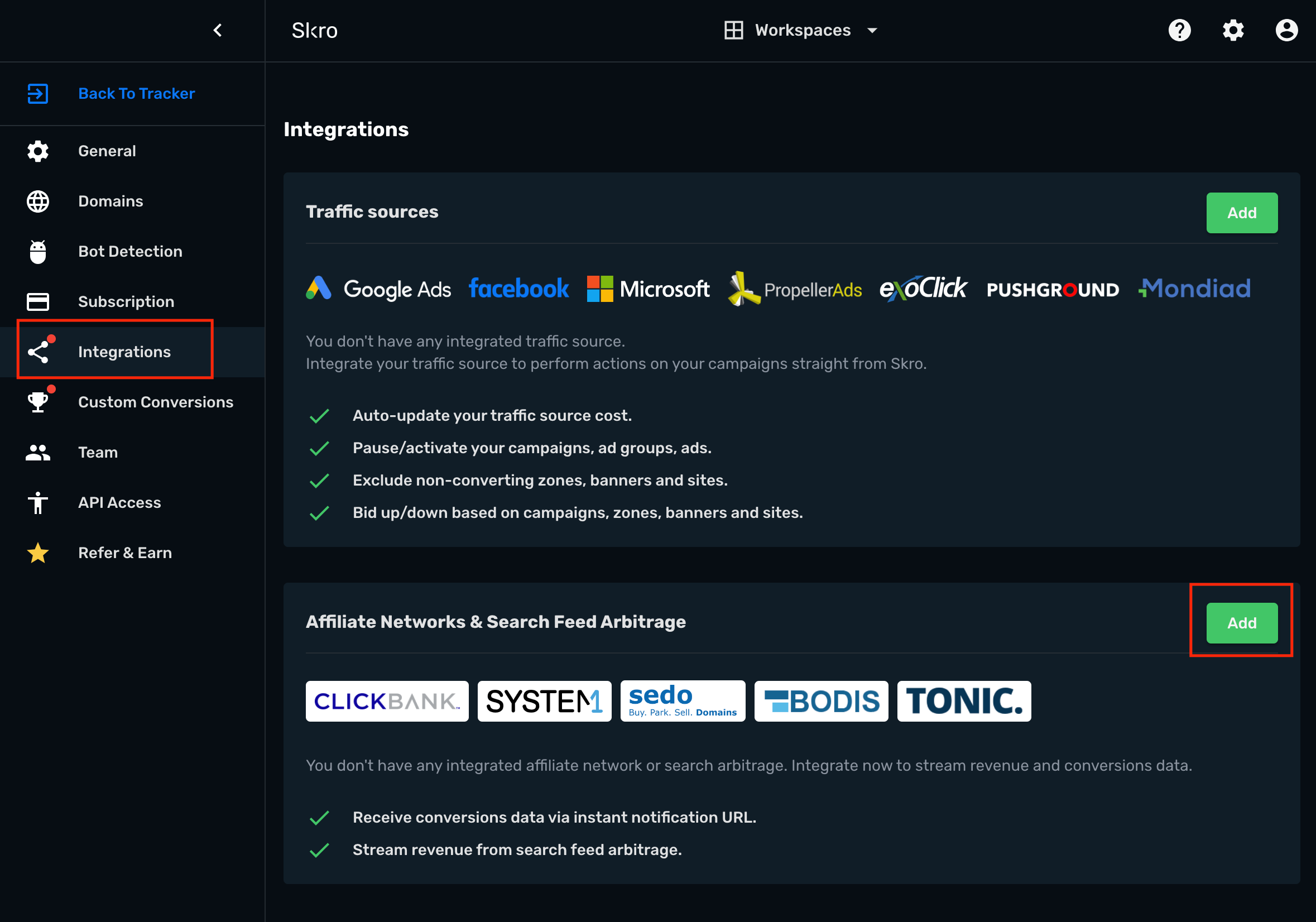 Bodis integration step 1