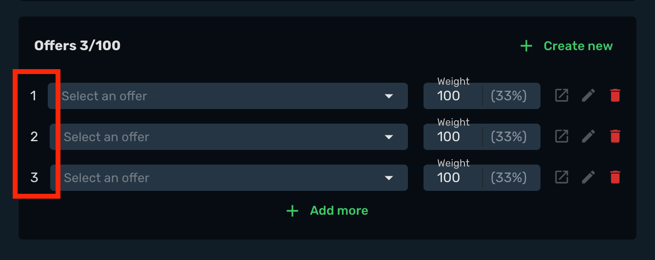 Mutli CTA setup
