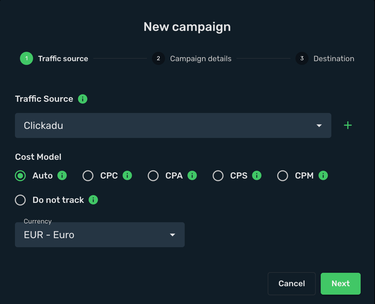 Create a campaign 1