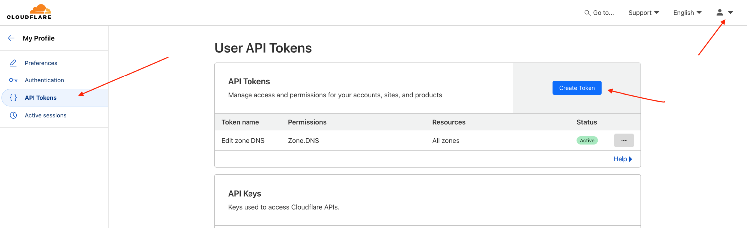 Cloudflare Integration step 2