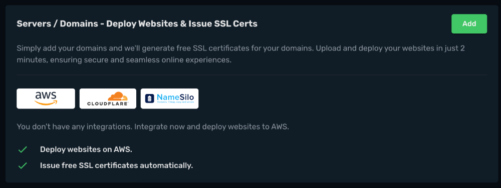 Cloudflare Integration Step 3