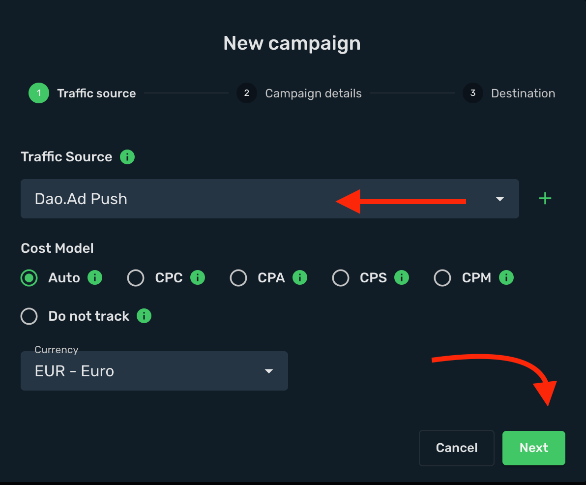 Create a campaign 1