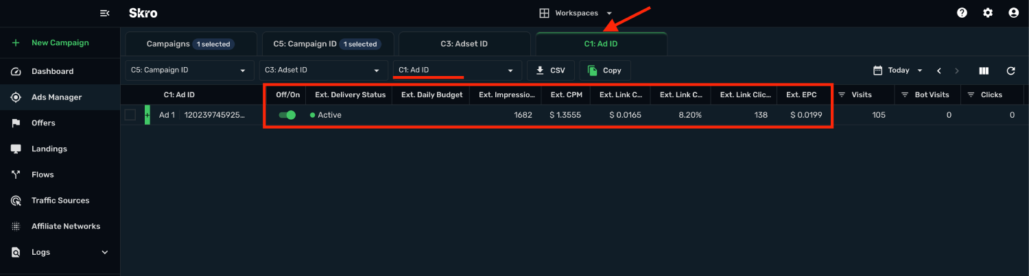 Optimize Meta campaigns step 4