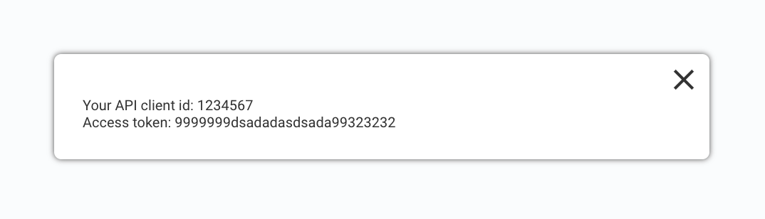 Get MGID API token