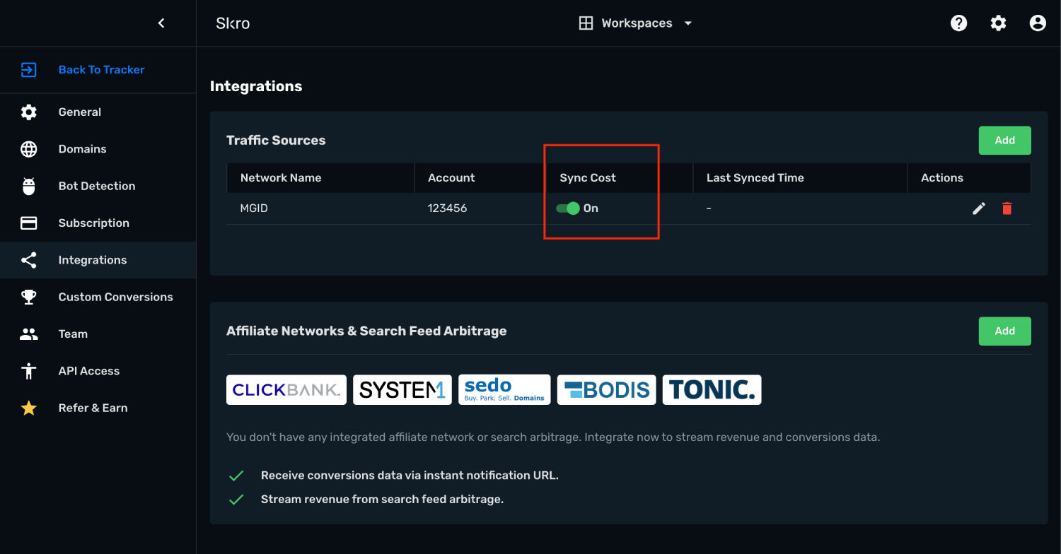 MGID Integration step 5