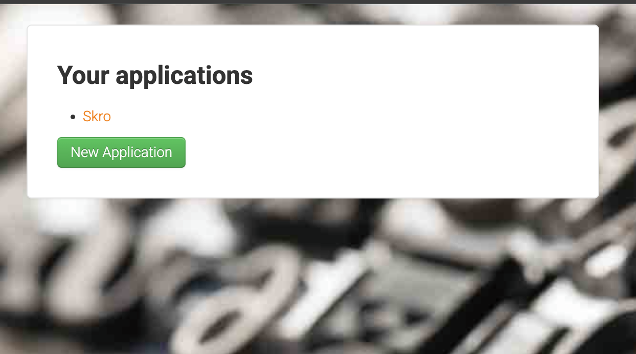 Get Outbrain API token step 1