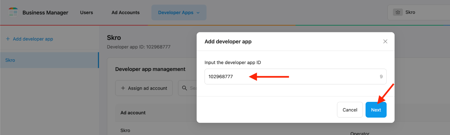 SmartNews Integration step 11