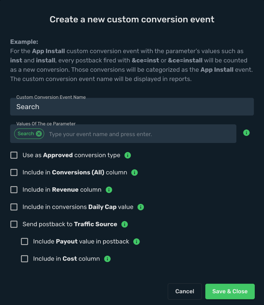 System1 event search
