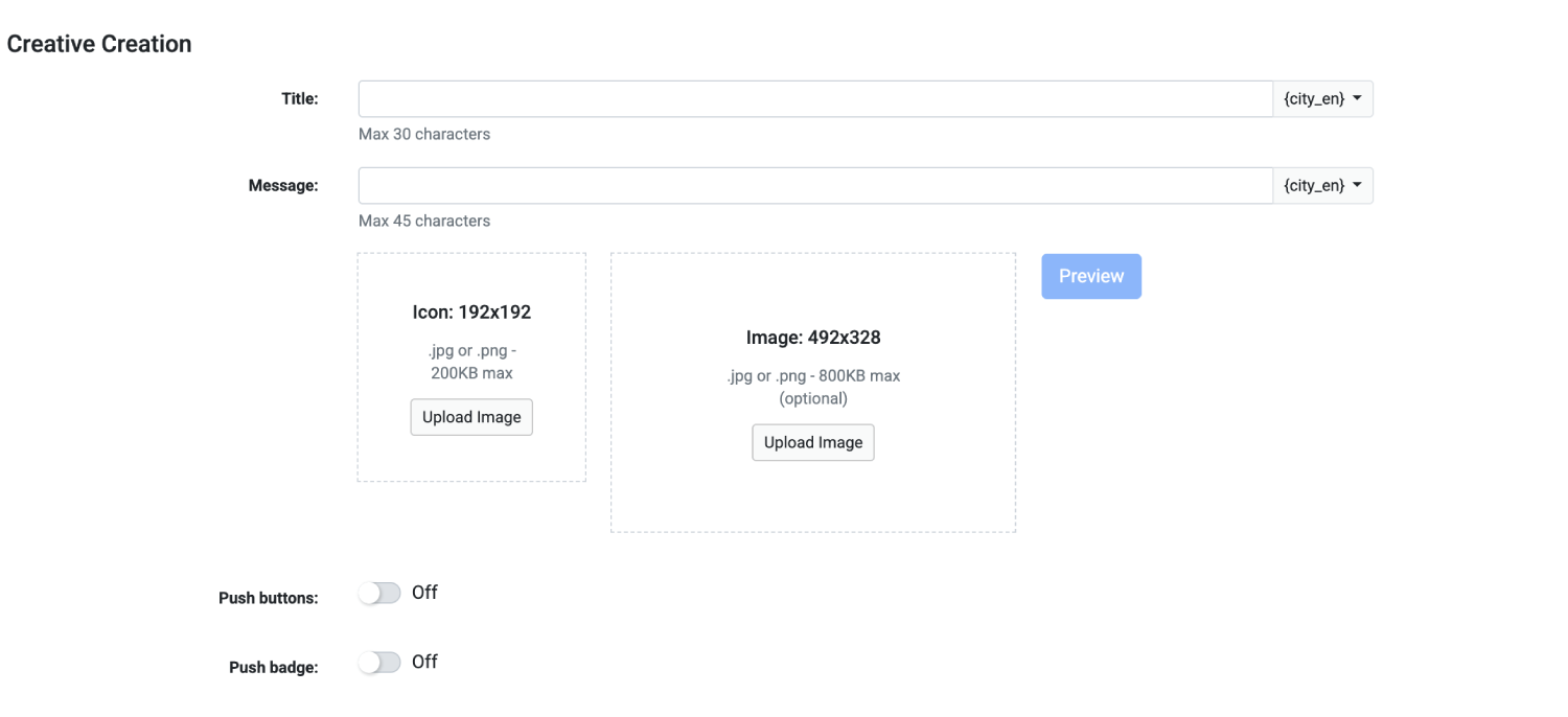 Step 3. Create a campaign on TacoLoco.
