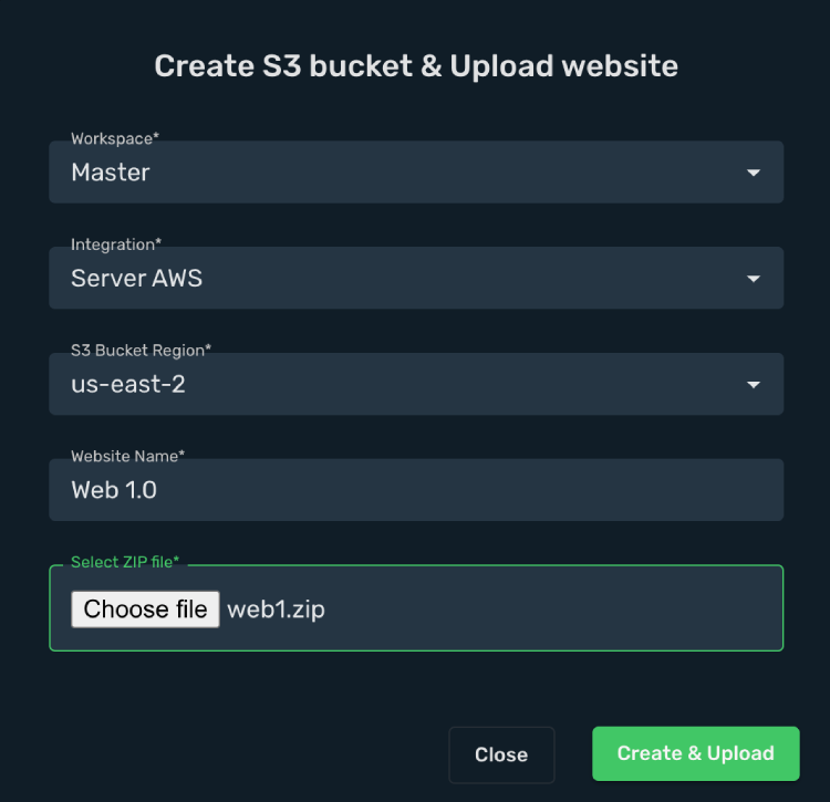 website bucket 2