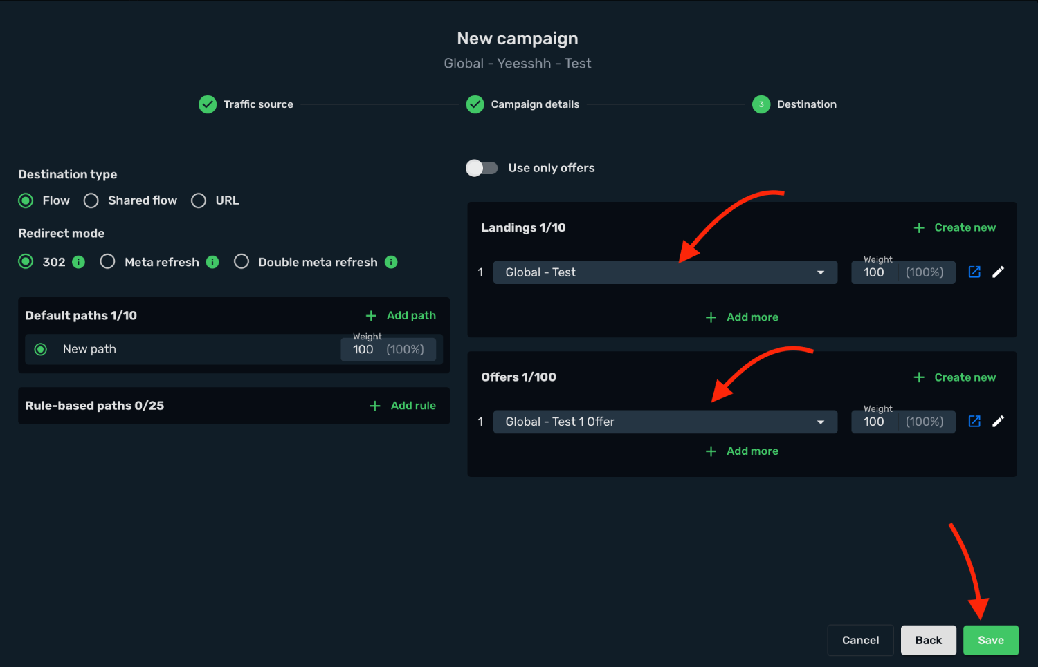 Create a campaign 3