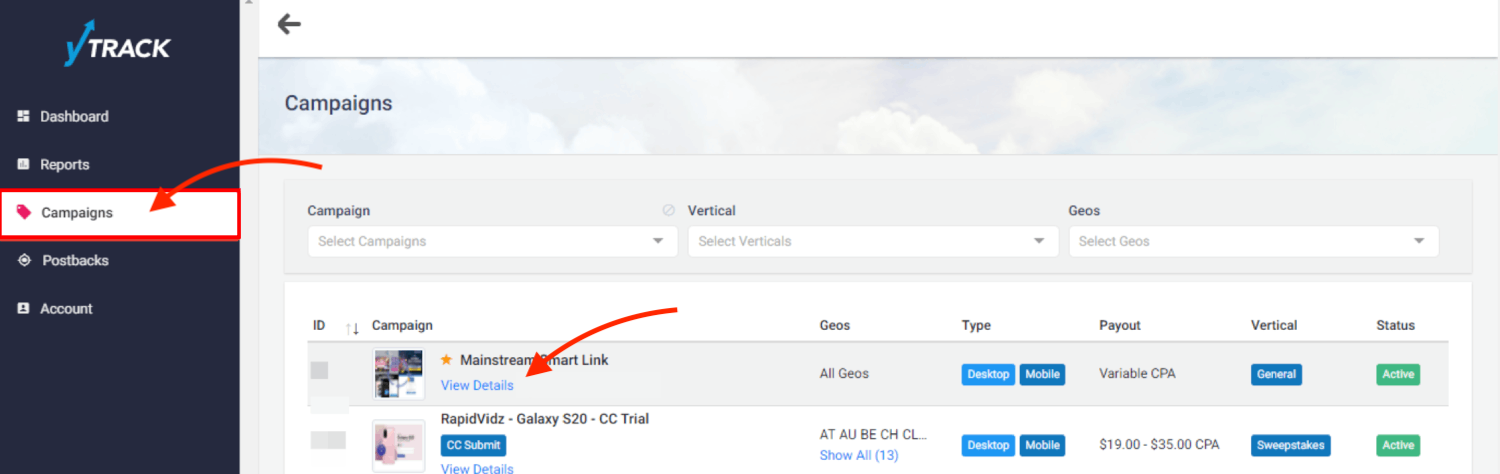 Get YTZ Offer URL link 1